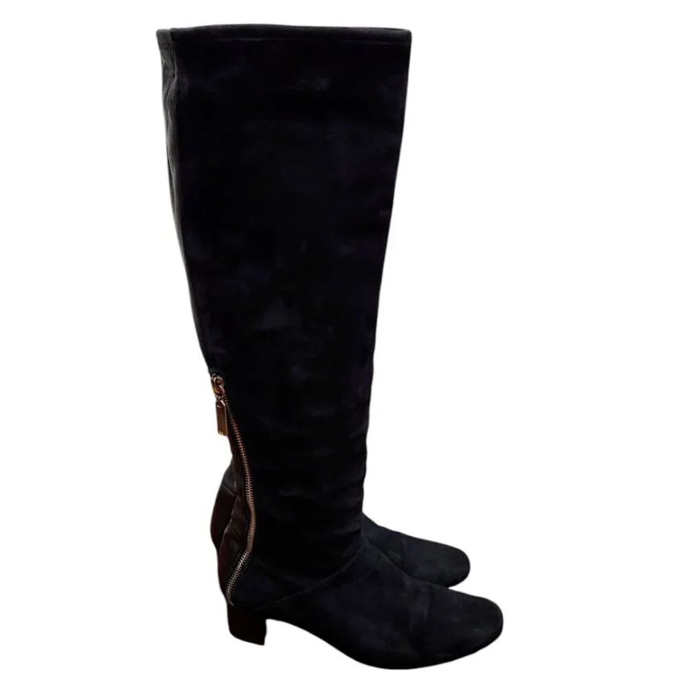 Stuart Weitzman Shrimpton - Black - Knee Boots Size 6.5 M